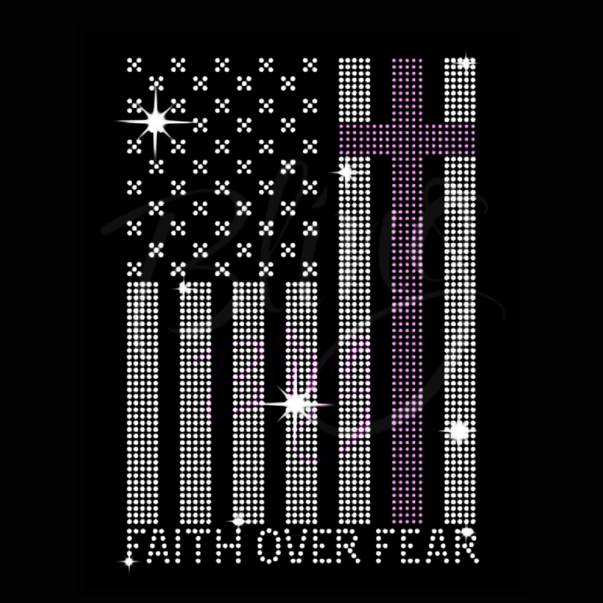 Faith Over Fear Flag